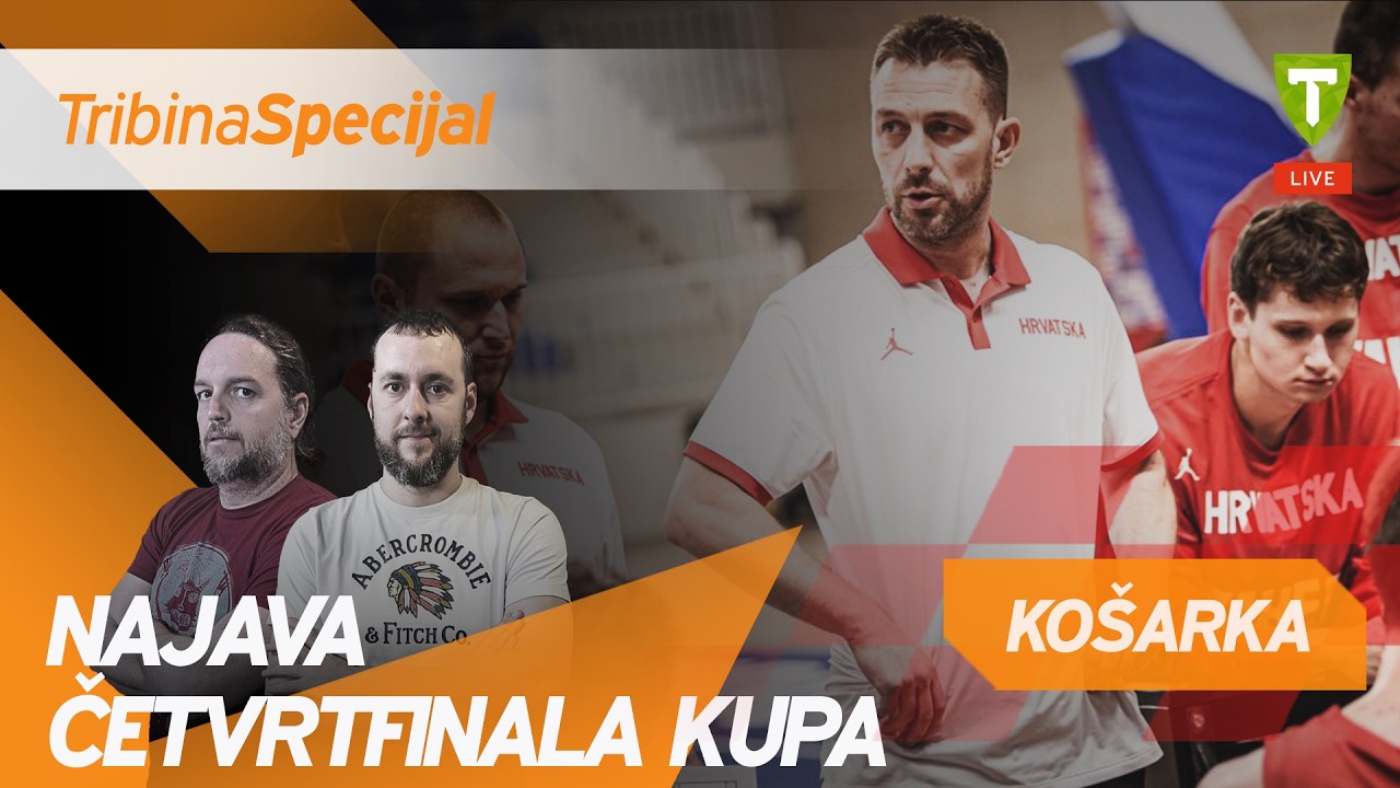 Najava čevrtfinala hrvatskog košarkaškog kupa I Gost: Ivan Tomas