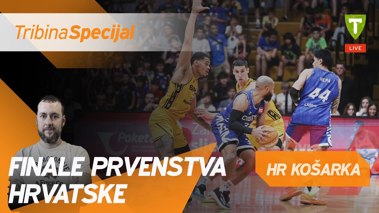 Najava finala Zadra i Cibone I Tribina HR Košarka